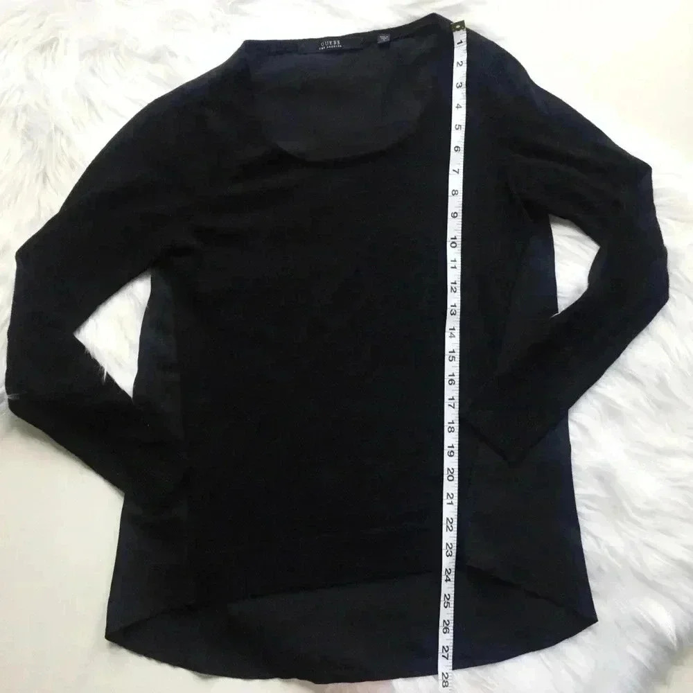 Guess Mix Scoop Black Sweater - Picture 5 of 8